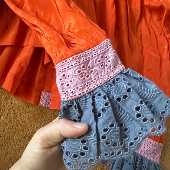 Colorful Ruffled Blouse - Picture 7 of 7